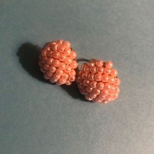 Avon Faux Pearl Clip on Earrings